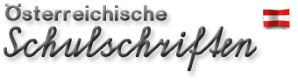 Schulschriften Oesterreich